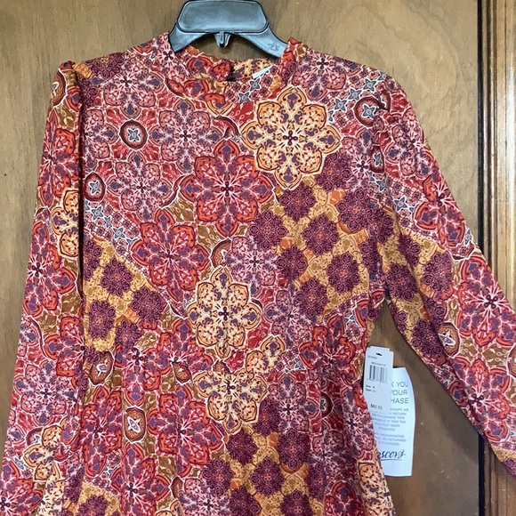 Relist10/9❌Emma & Michele boho floral print dress size M - Picture 5 of 17